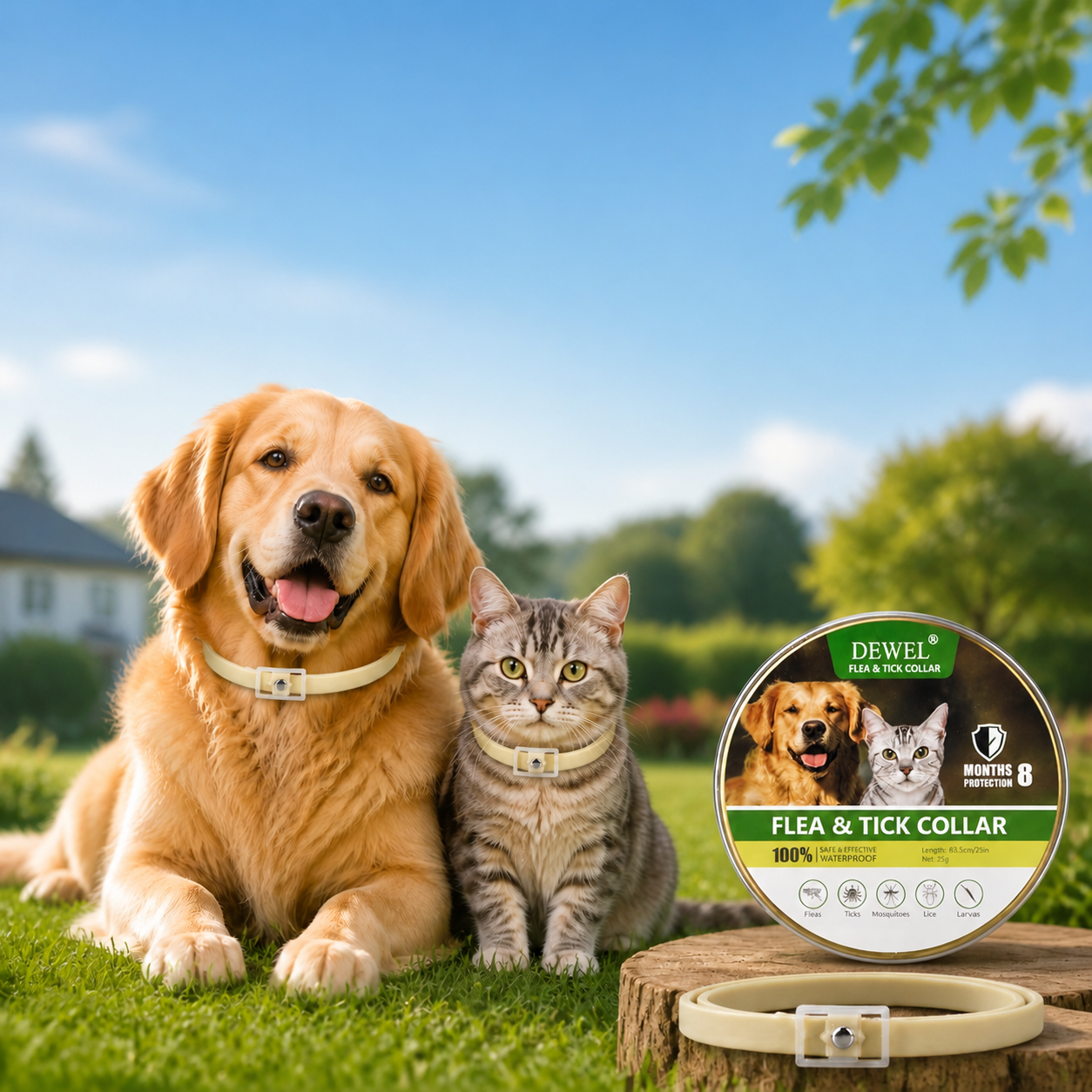 Why Your Flea & Tick Collar Smells Strong (And How to Use It Safely)