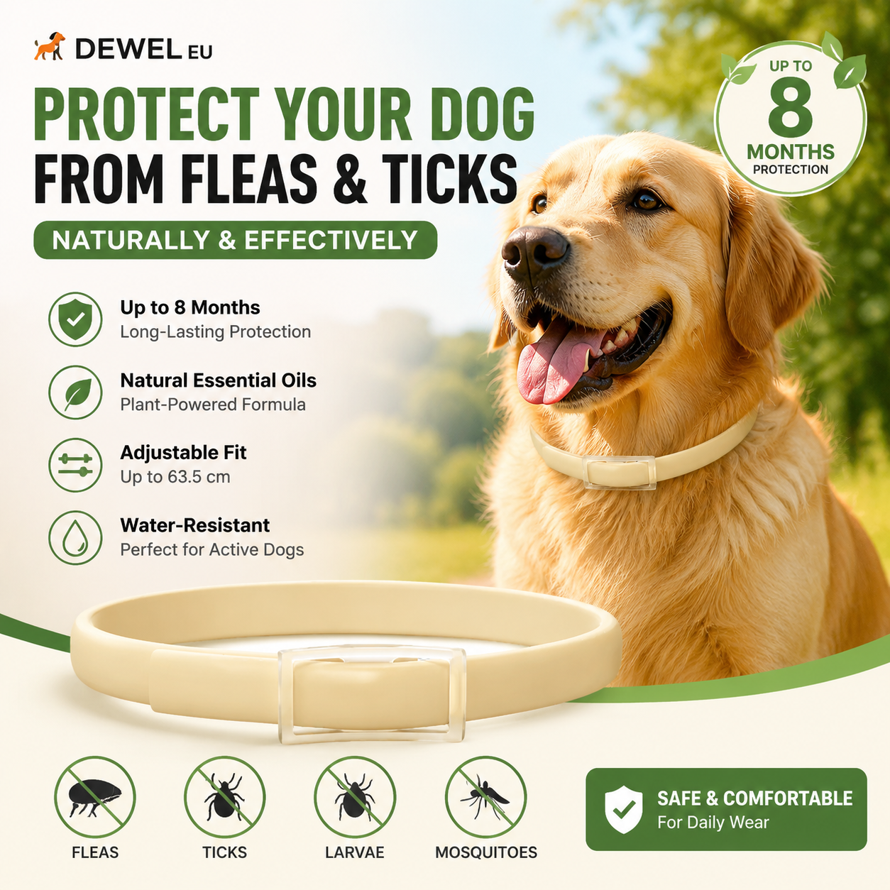 How to Protect Your Dog from Fleas and Ticks Naturally: A Complete Guide for Pet Owners