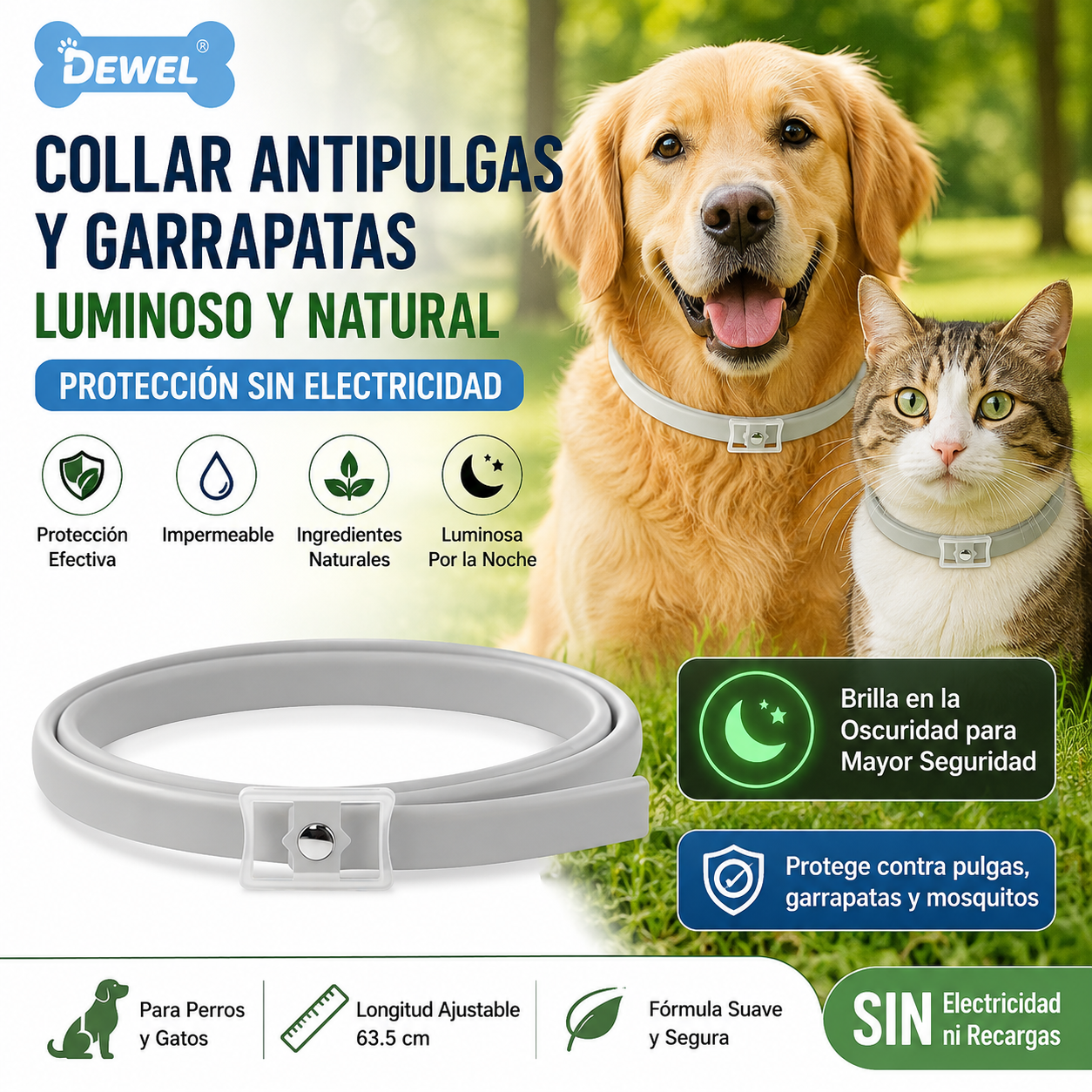 🐶 The Ultimate Guide to the Best Luminous Flea & Tick Collar for Dogs & Cats