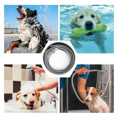DEWEL-Flea and Tick Collar for Large, Medium & Small Dogs – 63.5cm Adjustable, 8-Month Protection