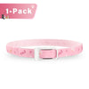 DEWEL Flea & Tick Pink/Blue Collar for Dogs & Cats – 6–8 Month Protection, Adjustable (34.5cm)