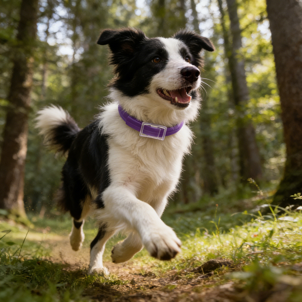DEWEL-Outdoor Plus Flea & Tick Collar-Adjustable 34.5cm for Cats&Small Dogs, Forest Adventures– 8-Month Protection